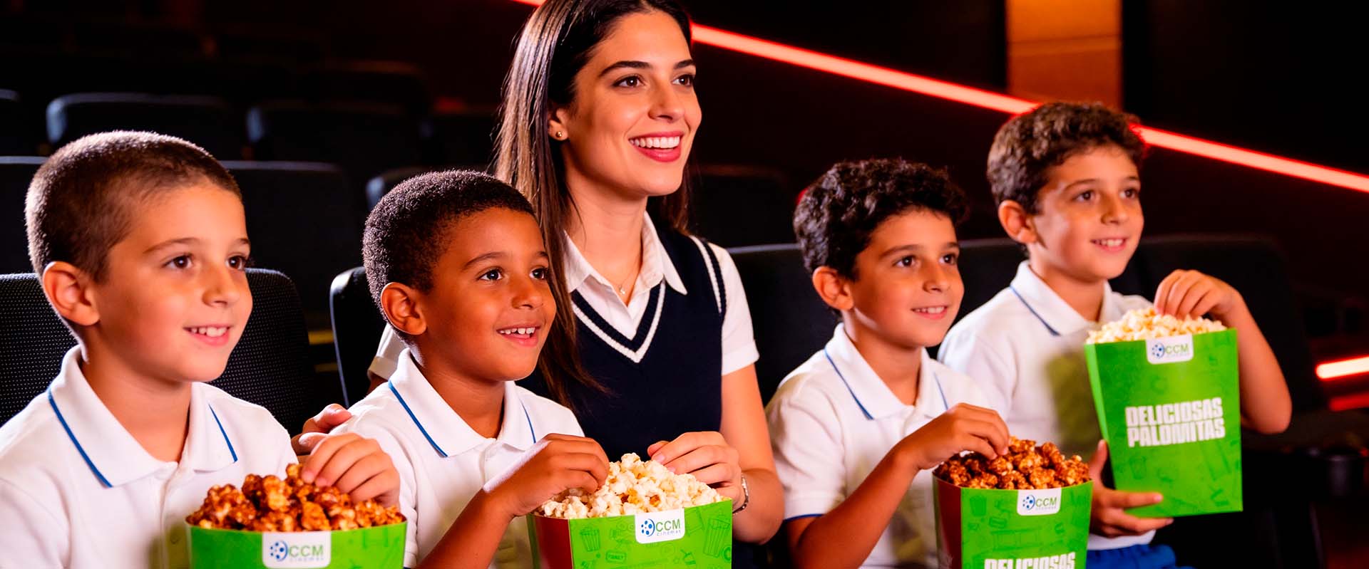 Fiestas escolares - Escuela al cine CCM Cinemas